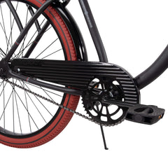 Huffy 26" Nel Lusso Men'S Cruiser Bike, Matte Black